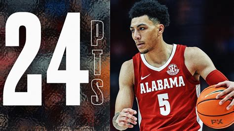 Jahvon Quinerly Leads No2 Alabama Over Auburn With 24 Pts And 6 Ast