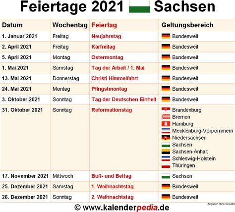Oder auf ihrer webseite einfügen bzw. Feiertage Sachsen 2020, 2021 & 2022 (mit Druckvorlagen)
