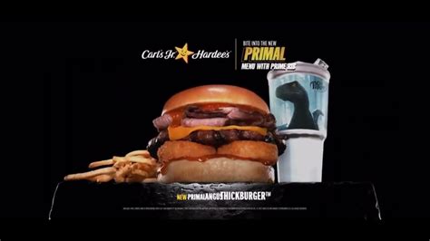 new primal angus thickburger carl s jr hardee s commercial 2022 youtube