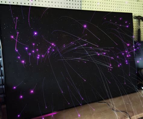 You'll need a drop ceiling or a false headliner to poke the fibers through. Fiber Optic Star Ceiling Panel With Day Time Stars : 14 ...