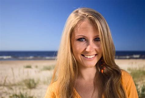 Blond Woman On Beach Stock Photo By ©goodluz 41331911