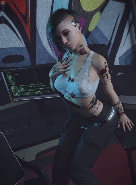 Judy Alvarez Cyberpunk 2077 Miss Ally On Patreon In 2021 Cyberpunk