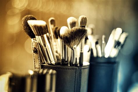 Royalty Free Photo Black Handle Makeup Brush In Closeup Photography