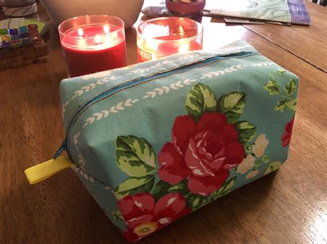 Cosmetic Bag From A Walmart Pioneer Woman Placemat I Followed Lorrie