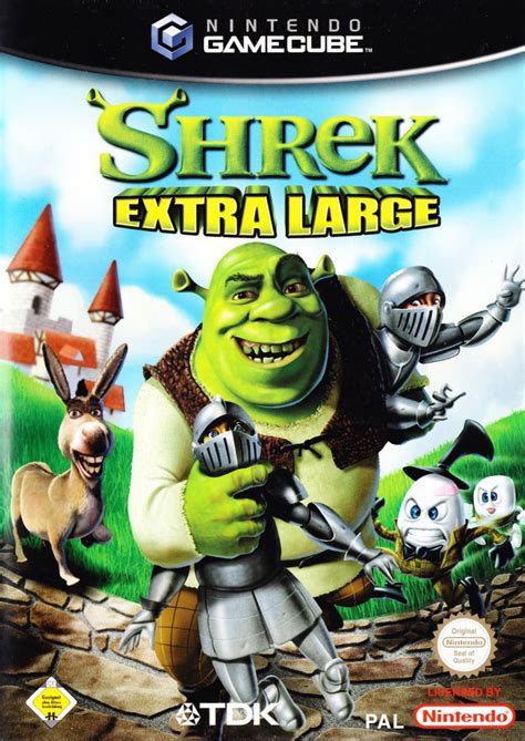 Shrek Extra Large Videojuego Gamecube Vandal