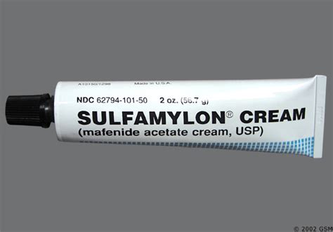 Sulfamylon For Control Of Bacterial Infection In Burn Wounds