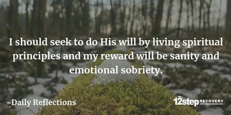 Alcoholics Anonymous Daily Reflection Recovery Quotes 12 Step