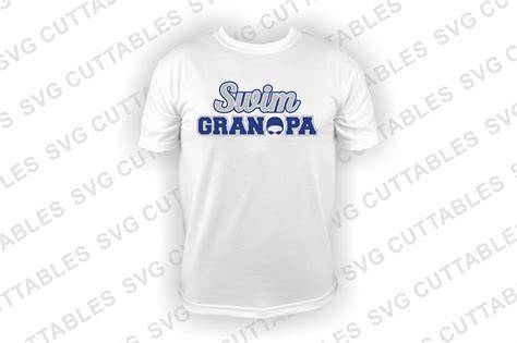 Swim Grandma Swim Grandpa Svgcuttablefiles