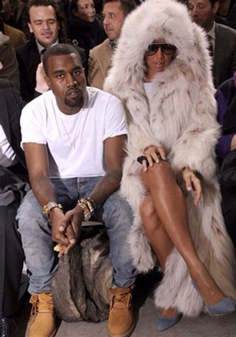 pin by nicole on december kanye and amber rose fur coat amber rose