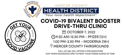 COVID-19 Bivalent Booster Available – Mercer County Ohio Health District