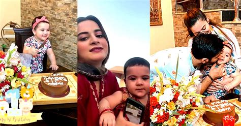Pictures From Aiman Khans Daughter Amal Muneeb 1st Birthday Pk Showbiz