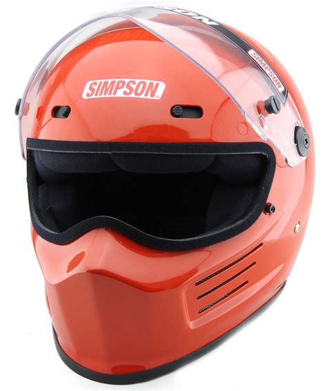 Simpson Super Bandit Helmet Snell Sa2015 Red