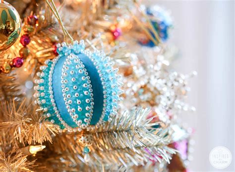 Addicted Vintage Beaded Christmas Ornaments