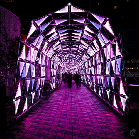 Tunnel Stage Lighting Design Event Entrance Light Tunnel