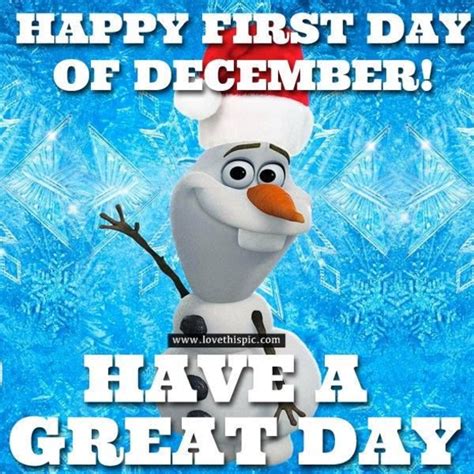 10 Happy First Day Of December Quotes