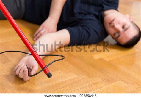 First Aid Training Electric Shock Fist Stock Photo Edit Now 1009658446