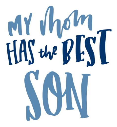 Mom And Son Quotes Svg