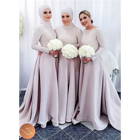 36 Ide Hijab Bridesmaid Dress Ragam Muslim