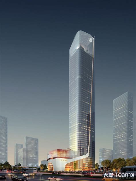 Mixed Use Building Financial Tower On Behance Skyscraper
