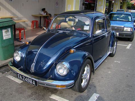 Metallic Dark Blue Vw Beetle Bug I Lash Tan Flickr