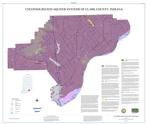 Dnr Water Aquifer Systems Maps 24 A And 24 B Unconsolidated And