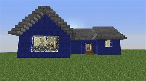 Sandstone Wool House Minecraft Project