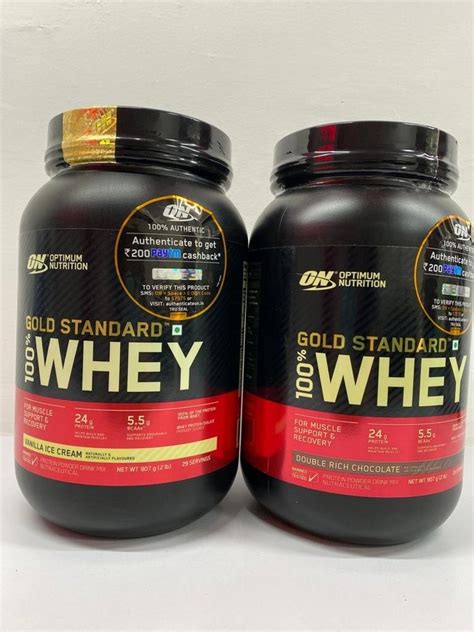 Optimum Nutrition On Gold Standard Whey Protein Powder Lbs Non