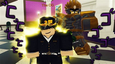 A New And Promising Roblox Jojo Game Youtube