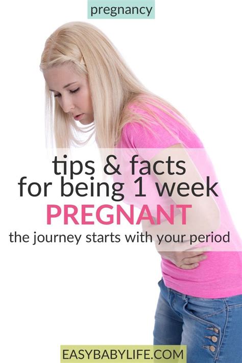 1 Week Of Pregnancy Signs And Symptoms Pregnancy Sympthom