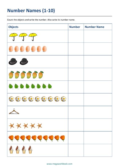 Number Names Worksheets Write Number In Words Megaworkbook