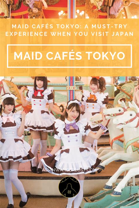 Maid Cafés Tokyo A Must Try Experience When You Visit Japan Maid Cafe Tokyo Japan Travel