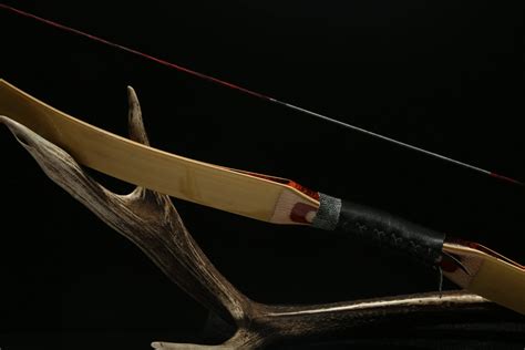 Alibow Chinese Han Laminated Bow Traditional Handmade Recurve Longbow