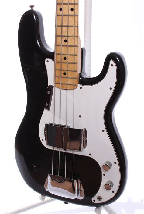 Fender Precision Bass 1974 Black Bass For Sale Yeahmans Guitars