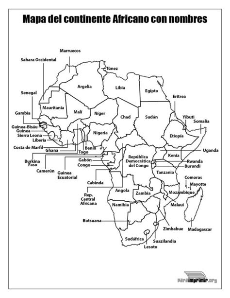 Mapas De Continentes Para Colorir