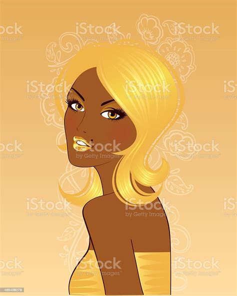 Vector Illustration Of Beautiful Woman Stock Illustration Download