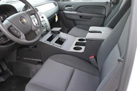 Tahoe Police Equipment Center Console 2005 2014 Wide Body