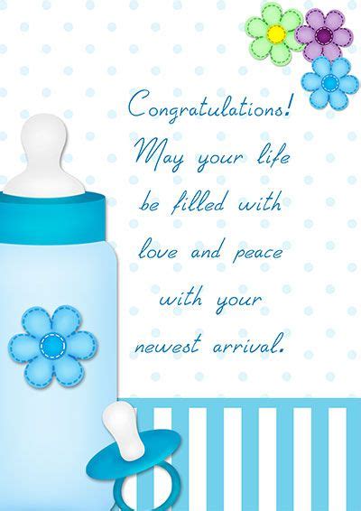 Printable Baby Shower Cards For Boy As For The Background It Uses