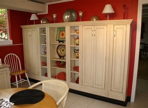 The restore carries new and gently used cabinets of all kinds, including filing cabinets, kitchen cabinet sets, pantry cabinets, bathroom vanities, medicine cabinets, and garage cabinets. Habitat ReStore rework - upper cabinets turned upside down with base added http://www2 ...