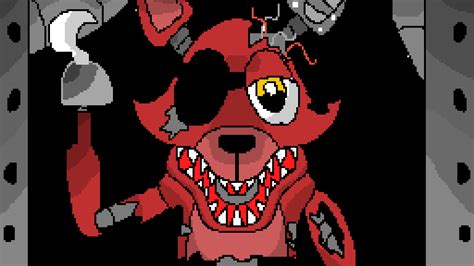 Pixilart Fnaf 2 Withered Foxy By Julaino