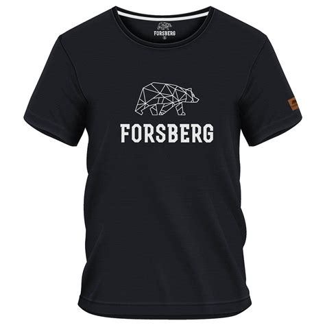 forsberg rönsson t shirt mit brustlogo forsberg works