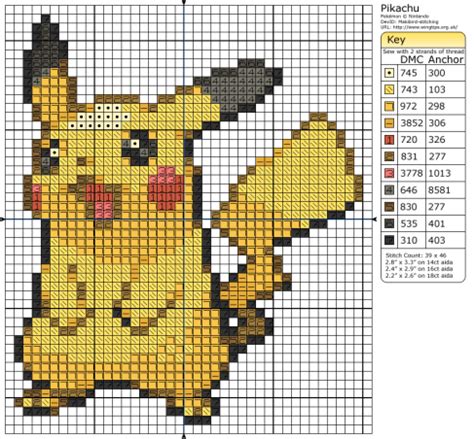 Maybe you would like to learn more about one of these? Pikachu Cross Stitch 3 | Pokemon cross stitch, Cross ...