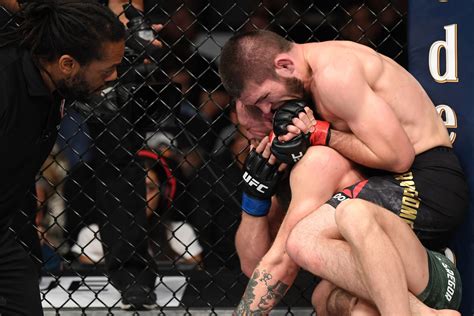 UFC 229 Khabib Nurmagomedov Chokes Conor McGregor Initiates A Riot