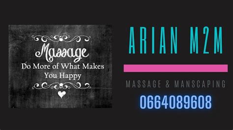 arian m2m massages and manscaping in the city pretoria