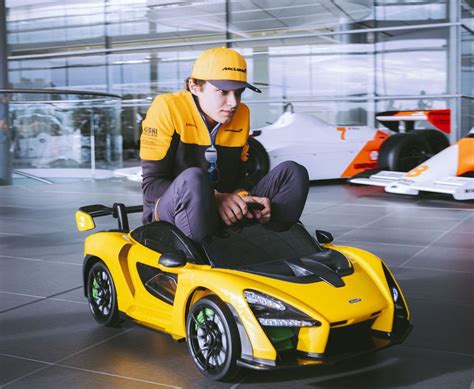 Lando Norris Test Mit Dem McLaren Senna Ride On Shots Magazin