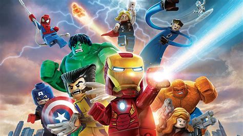 Vendo esses dois jogos de xbox 360 com funcionamento normal 150 os dois juntos. LEGO Marvel Super Heroes - Artwork | Juegos de xbox one ...