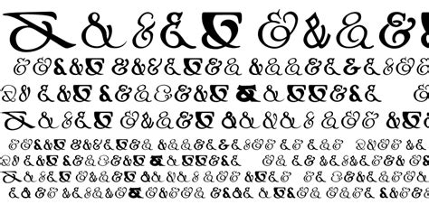 Ampersands Regular Download For Free View Sample Text Rating And