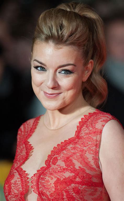 Sheridan Smith Barely Covers Her Boobs With Risqué Sheer