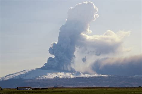 The Famous Eyjafjallajokull Glacier Erupted In 2010