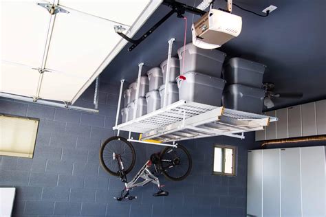 Best Garage Storage Solutions Before And After Photos Of Garage Ceiling
