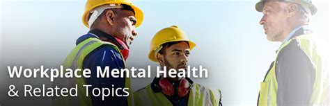Ihsa Offers Many Resources About Workplace Mental Health